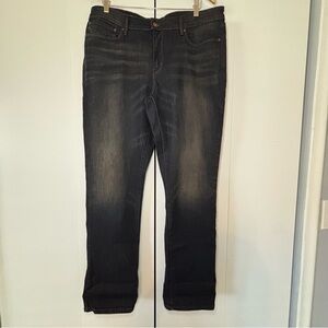 Levi’s Women’s Demi Curve Jeans 34/30 Mid Rise Straight Dark Wash Eternal Indigo